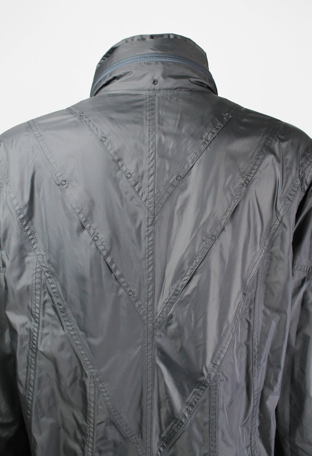 ISSEY MIYAKE MEN SS 2008 LONG MULTI POCKET TECHNICAL COAT