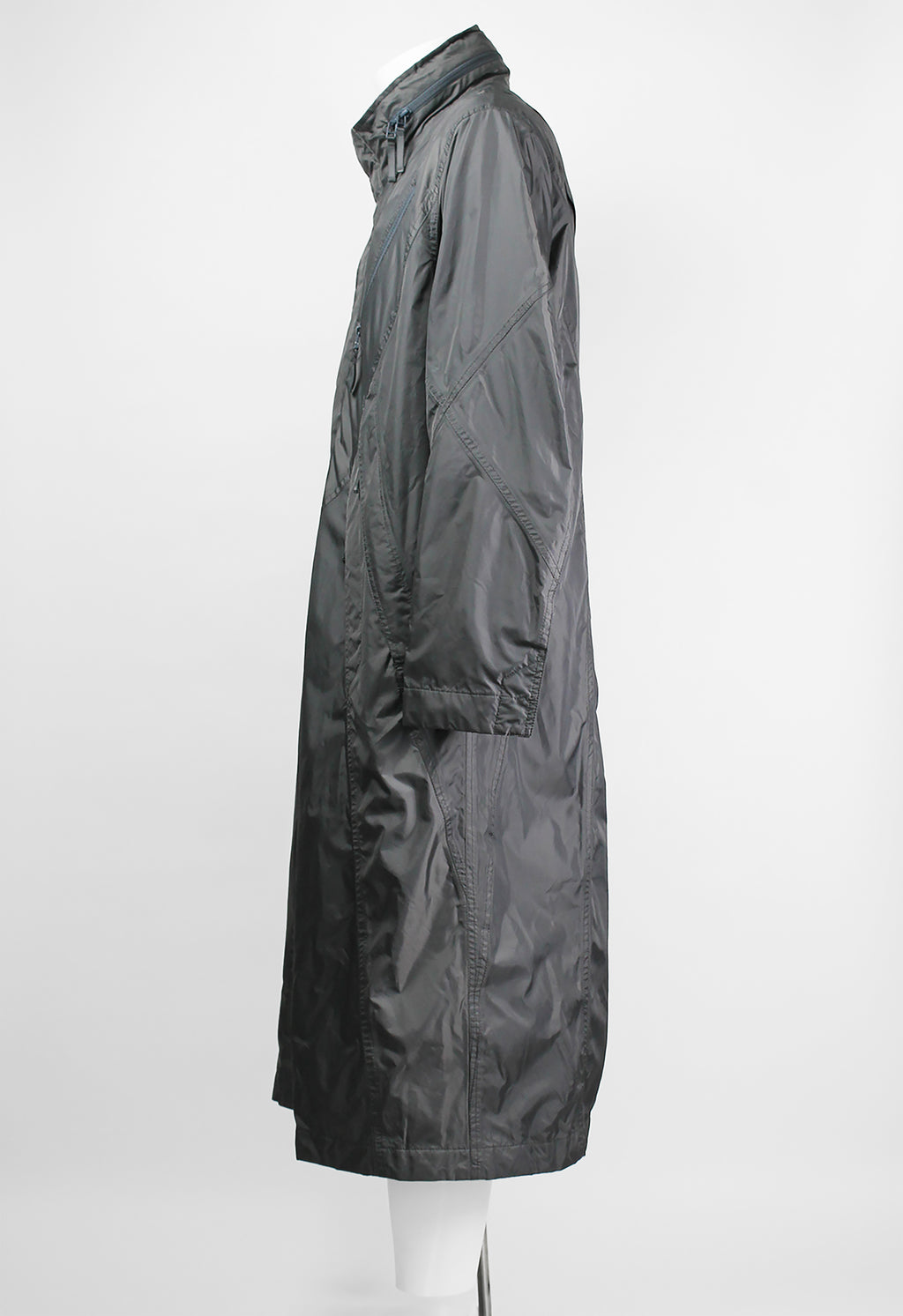 ISSEY MIYAKE MEN SS 2008 LONG MULTI POCKET TECHNICAL COAT