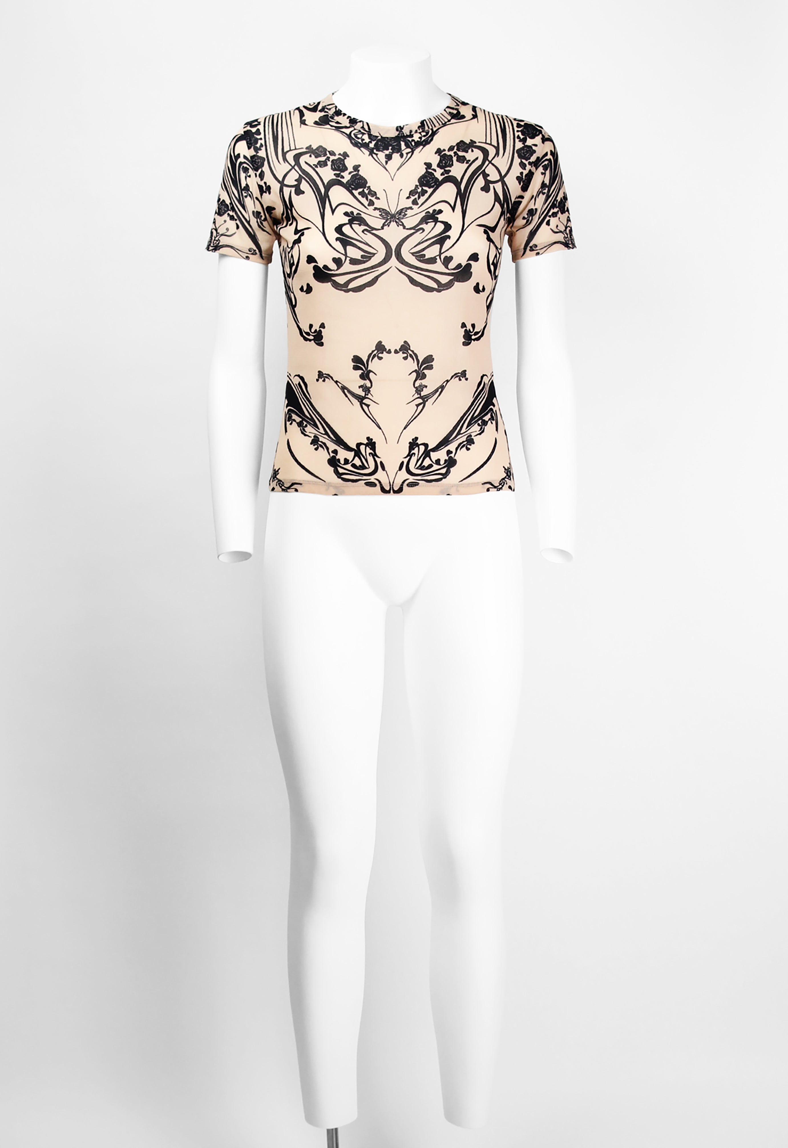 ISSEY MIYAKE SS 2004 MESH TATTOO TOP – THE 543