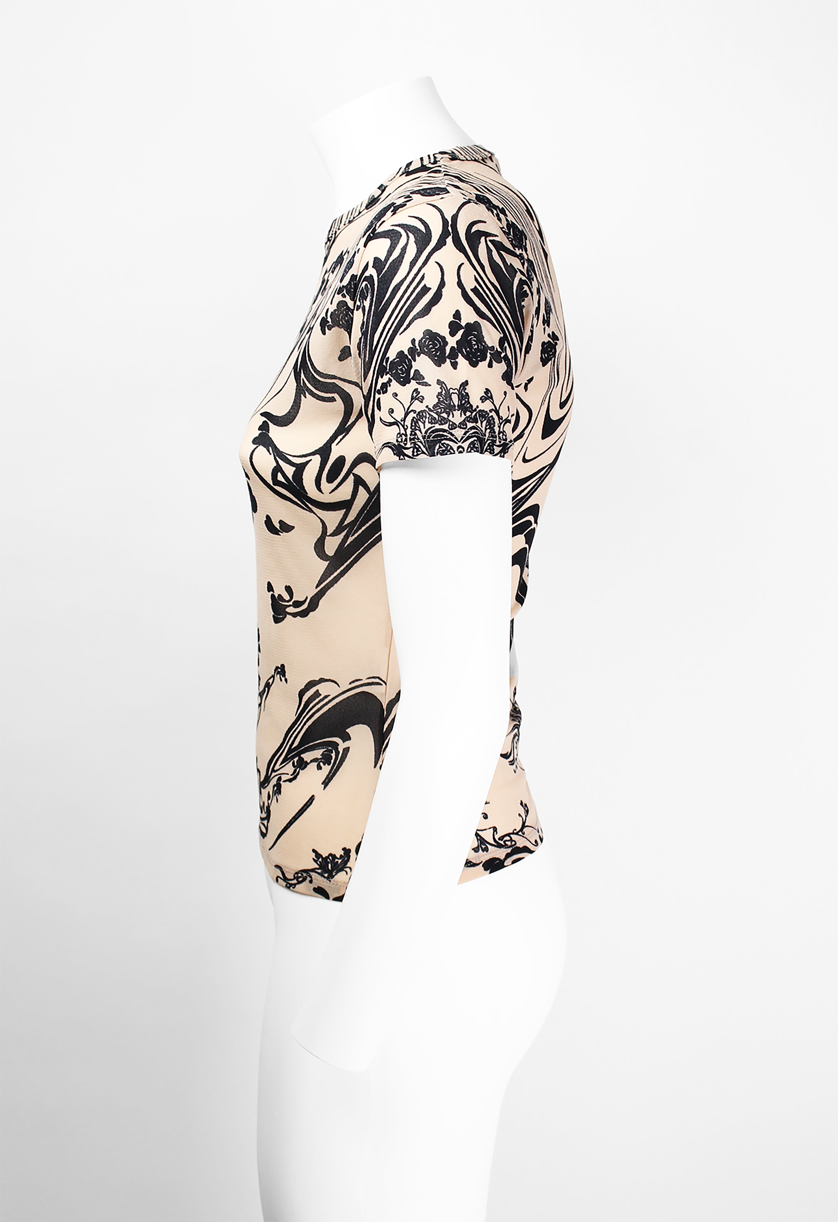 ISSEY MIYAKE SS 2004 MESH TATTOO TOP – THE 543