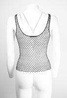 ISSEY MIYAKE SS 2006 SILK BEADED VEST