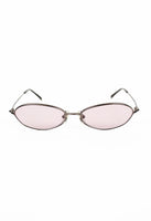 ISSEY MIYAKE ANGULAR SILVER TIP SUNGLASSES