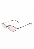 ISSEY MIYAKE ANGULAR SILVER TIP SUNGLASSES
