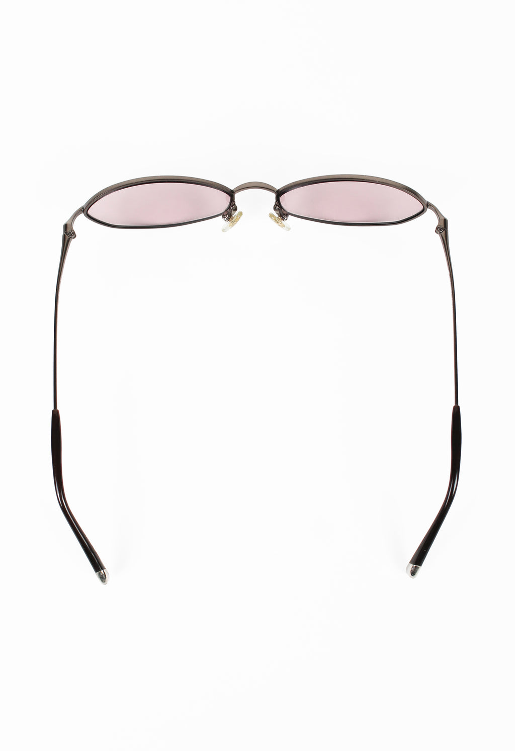 ISSEY MIYAKE ANGULAR SILVER TIP SUNGLASSES