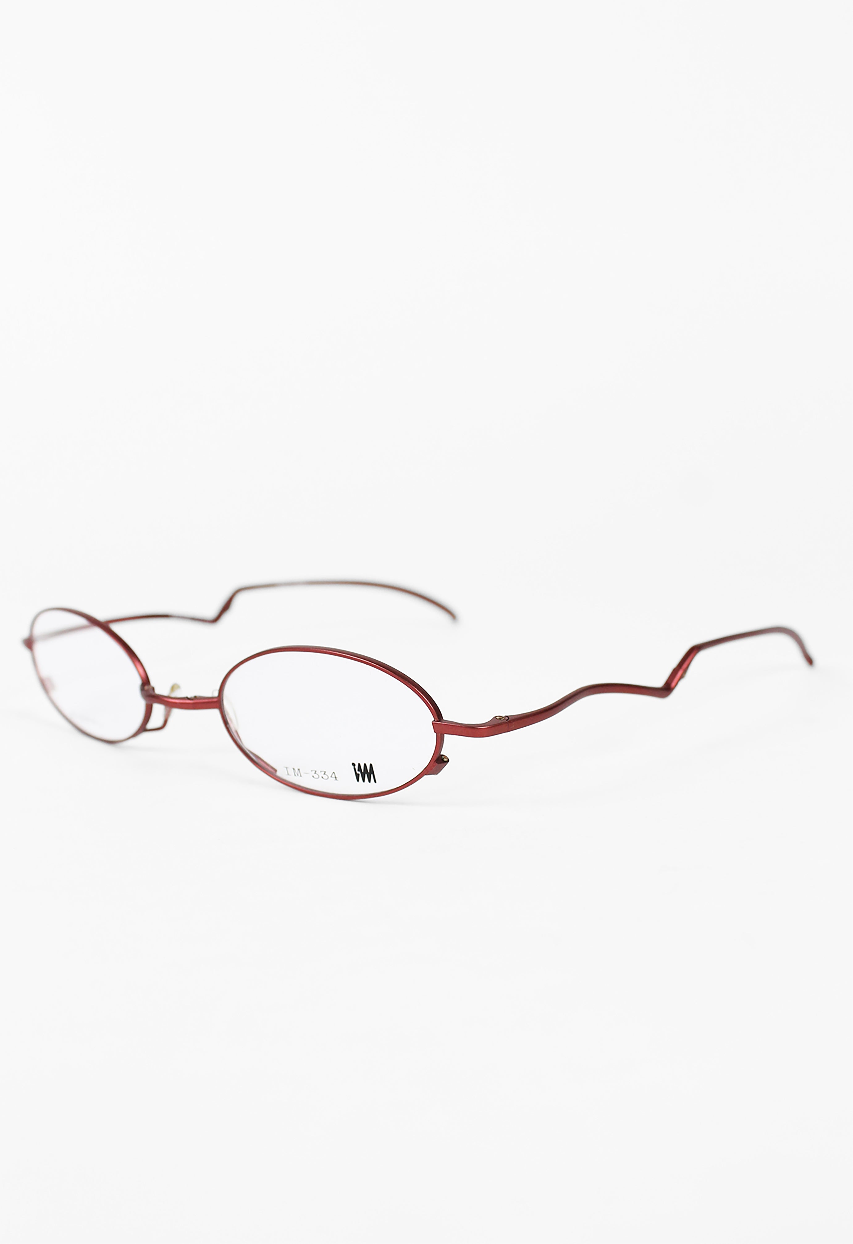 ISSEY MIYAKE FOLDABLE TITANIUM GLASSES WITH PILL CASE
