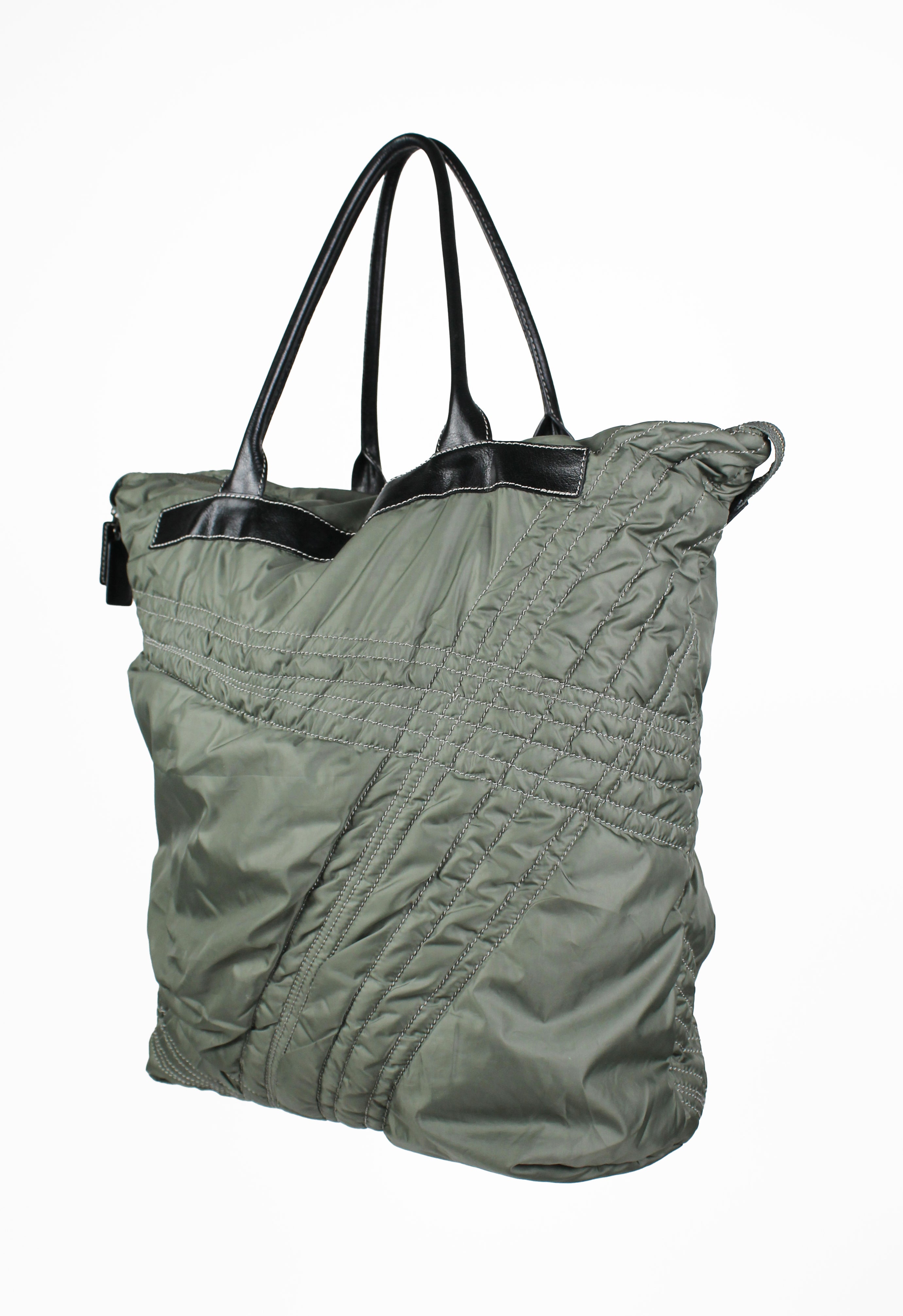 ISSEY MIYAKE MEN SS 2000 STITCHED TOTE BAG