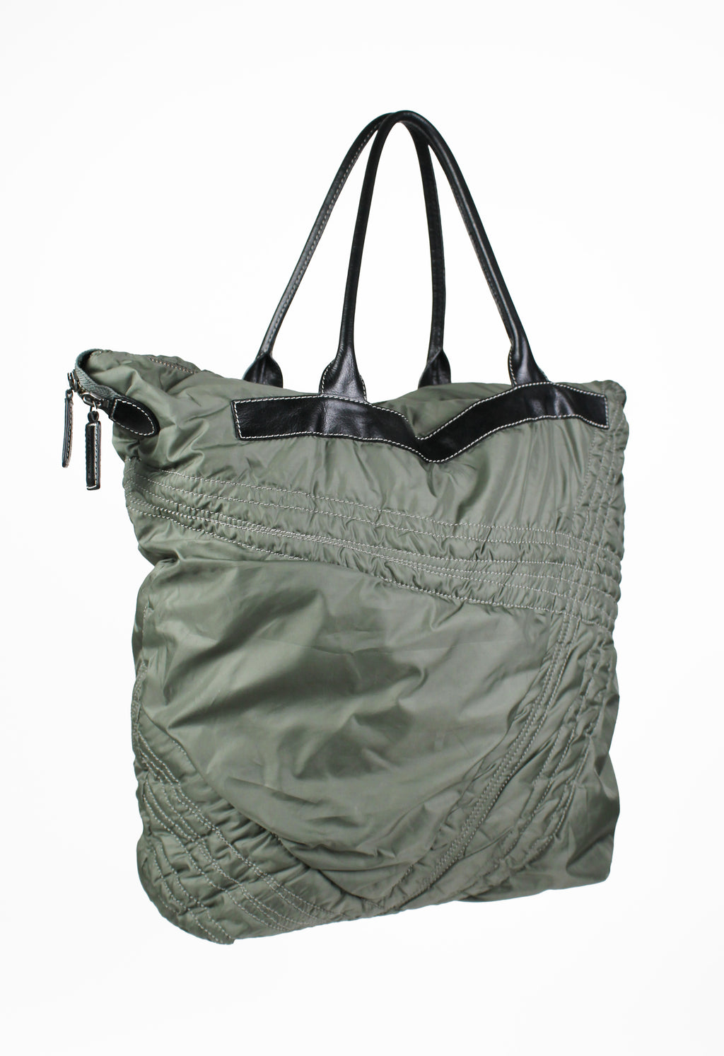 ISSEY MIYAKE MEN SS 2000 STITCHED TOTE BAG