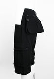 ISSEY MIYAKE MEN SS 2004 DETACHABLE POUCH CARGO SHORTS