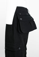 ISSEY MIYAKE MEN SS 2004 DETACHABLE POUCH CARGO SHORTS