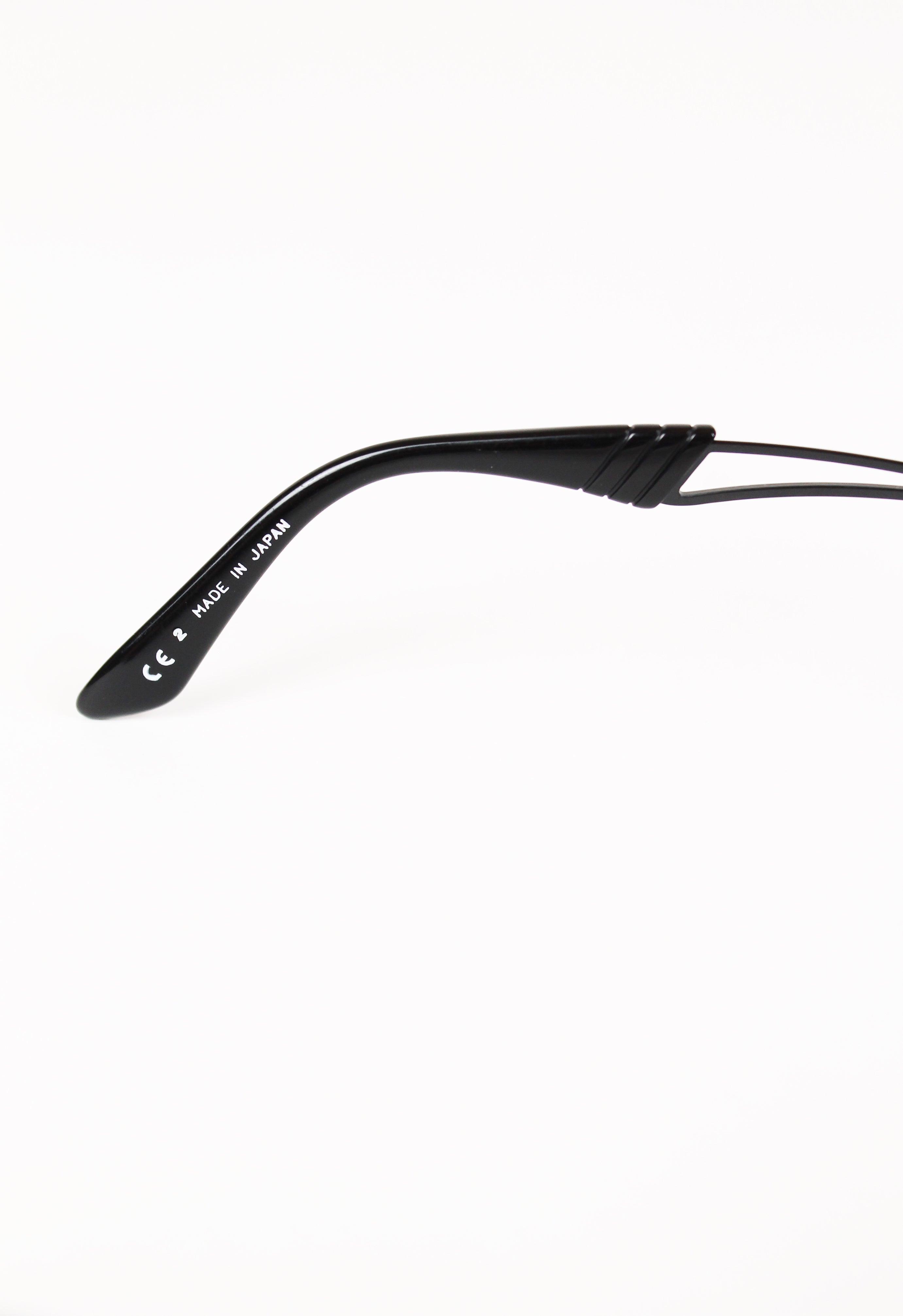 JEAN PAUL GAULTIER JPG 1990'S BLUE ANGULAR SUNGLASSES