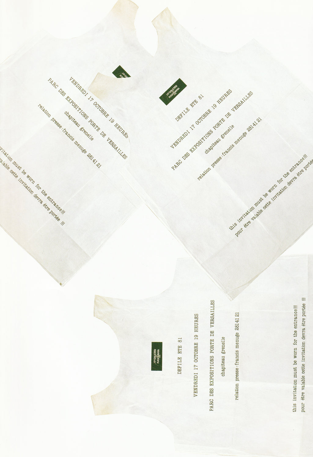 LE MONDE DE JEAN PAUL GAULTIER 2000