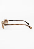 JEAN PAUL GAULTIER 1990'S CARAMEL SKELETON SUNGLASSES