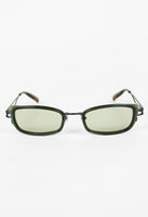 JEAN PAUL GAULTIER 1990'S GREEN LAYERED SUNGLASSES