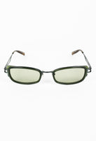 JEAN PAUL GAULTIER 1990'S GREEN LAYERED SUNGLASSES