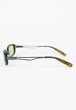 JEAN PAUL GAULTIER 1990'S GREEN LAYERED SUNGLASSES