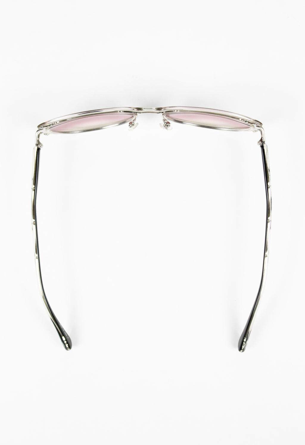 JEAN PAUL GAULTIER 1990'S PINK LENS SKELETON SUNGLASSES