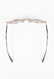 JEAN PAUL GAULTIER 1990'S PINK LENS SKELETON SUNGLASSES