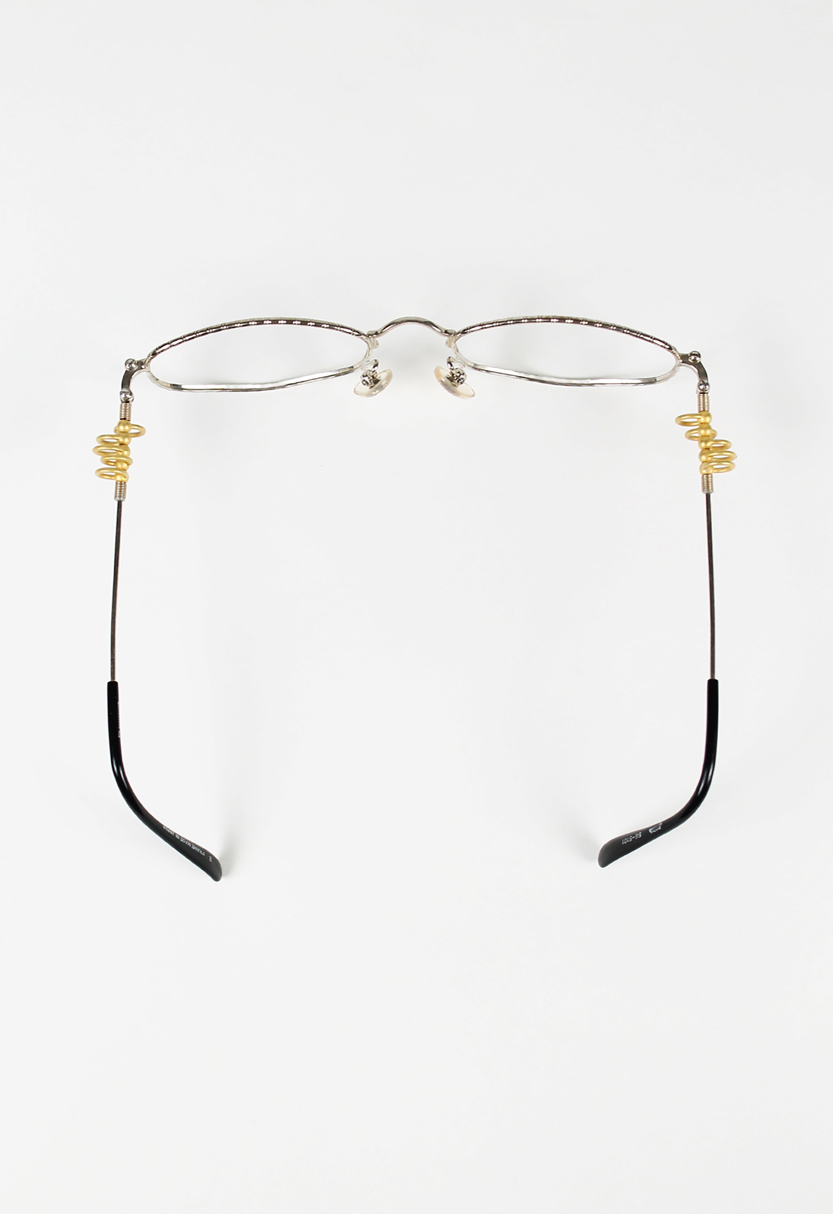 JEAN PAUL GAULTIER 1990'S GOLD HOOP PIERCING GLASSES