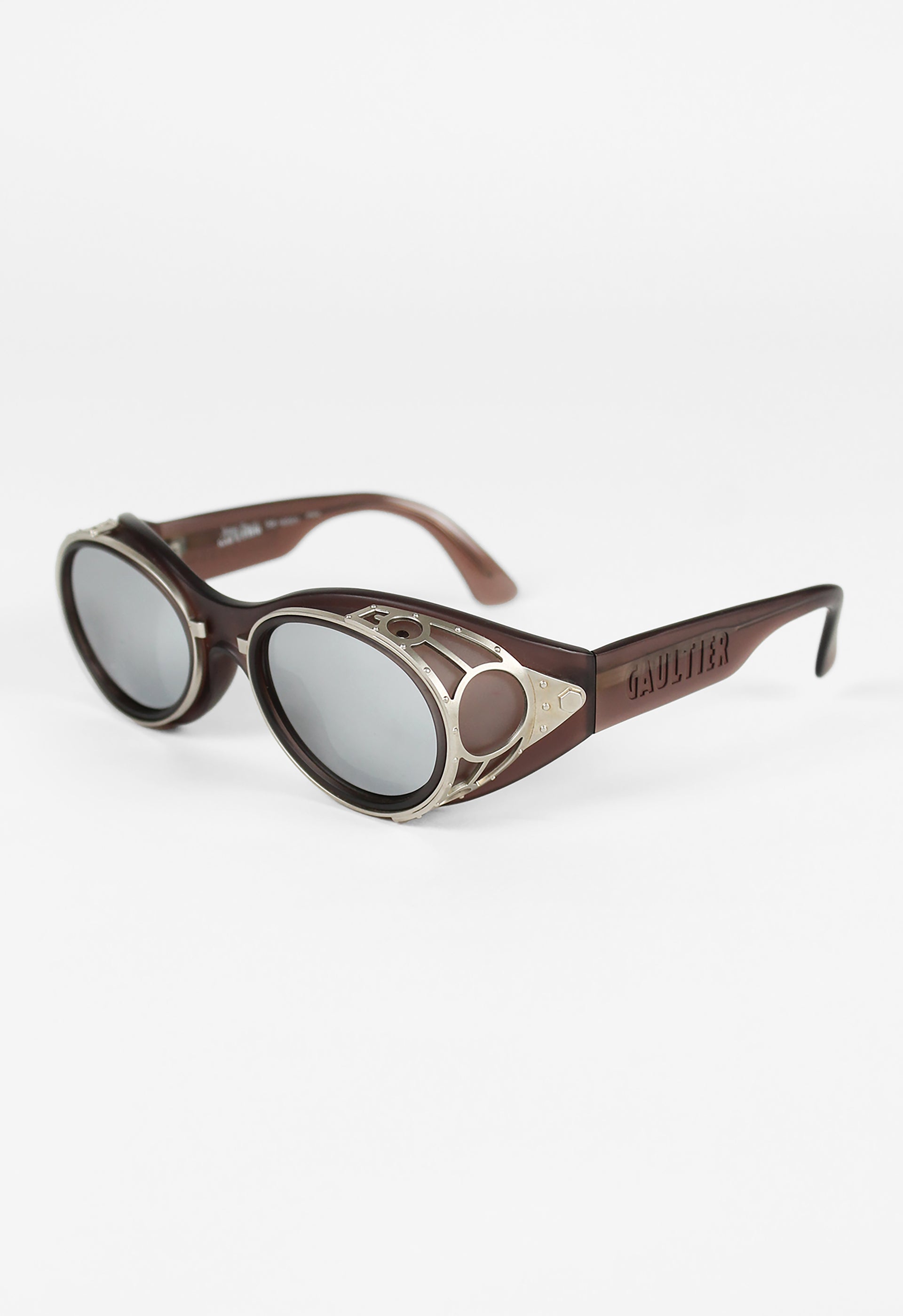 steampunk goggles sunglasses JEAN PAUL GAULTIER 1990'S STEAMPUNK GOGGLE SUNGLASSES