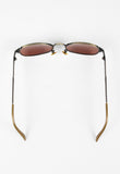 JEAN PAUL GAULTIER 1990'S TWO TONE METAL PERFORATED SUNGLASSES