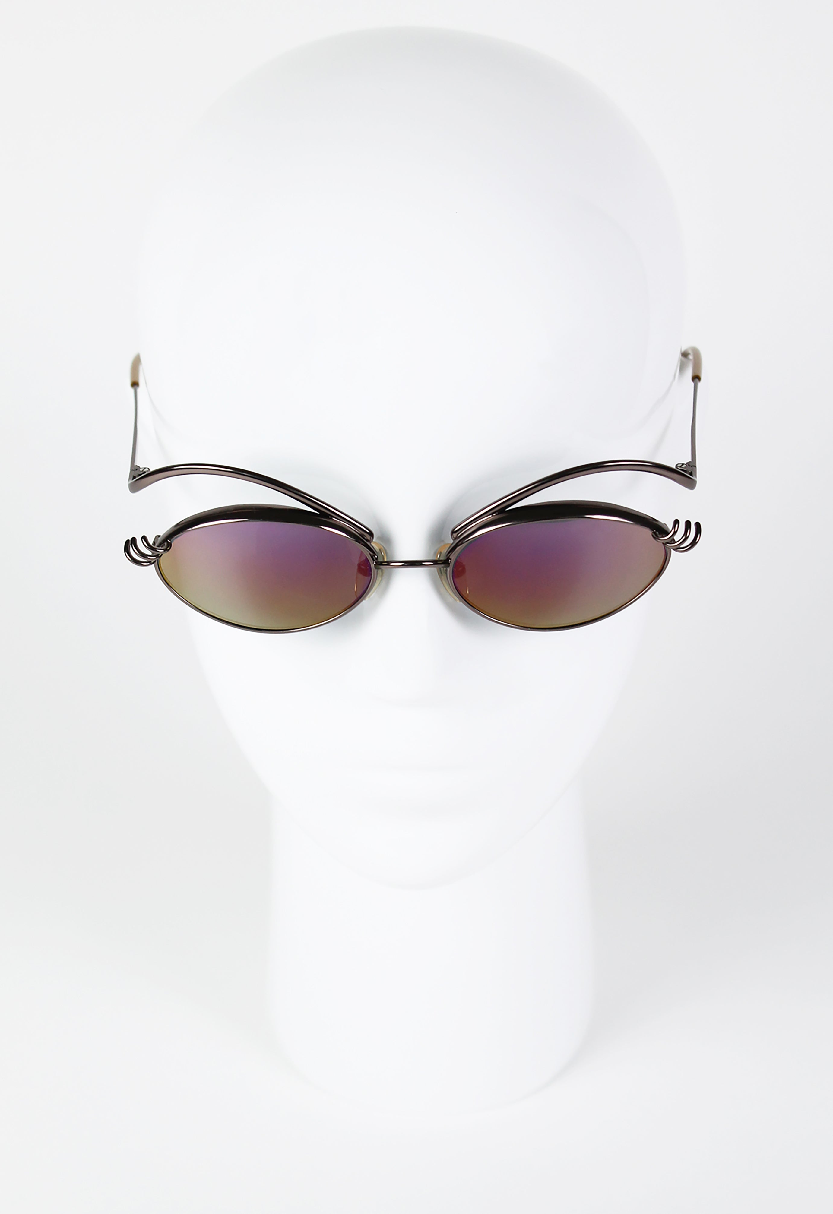 JEAN PAUL GAULTIER 1996 EYEBROWS & EYELASHES SUNGLASSES