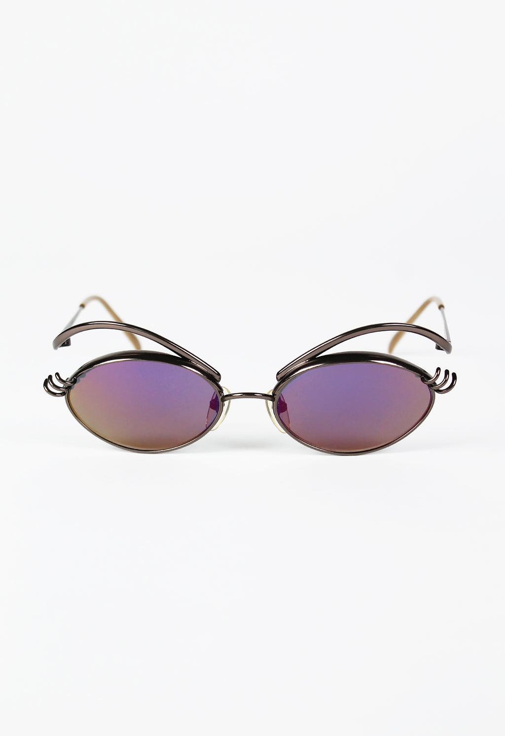 JEAN PAUL GAULTIER 1996 EYEBROWS & EYELASHES SUNGLASSES