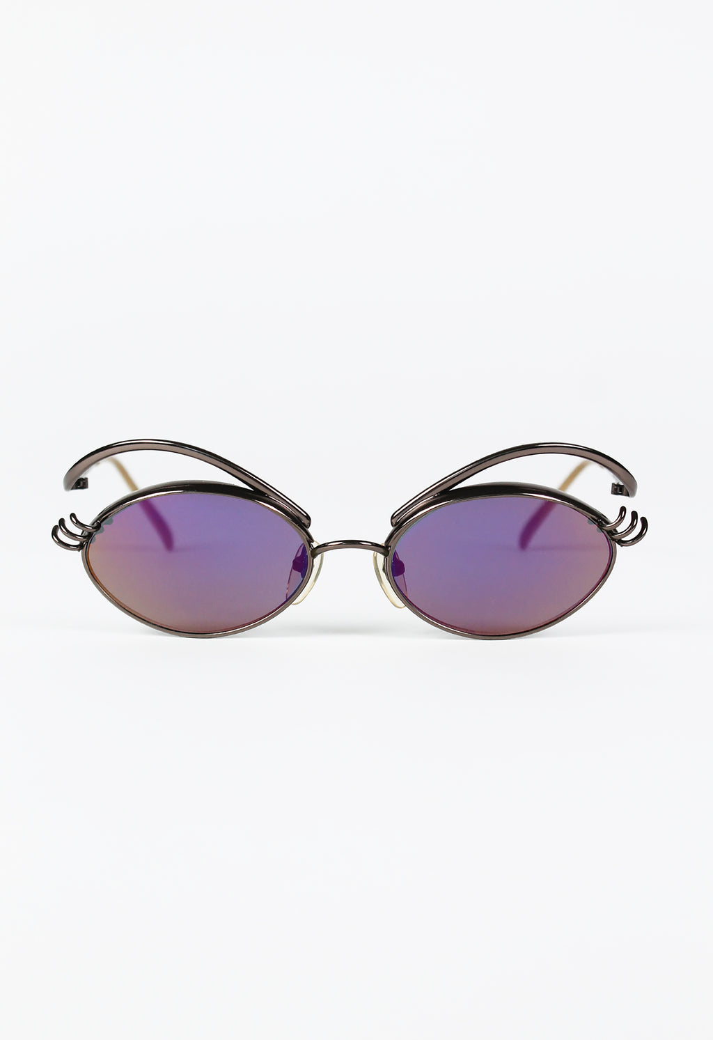 JEAN PAUL GAULTIER 1996 EYEBROWS & EYELASHES SUNGLASSES