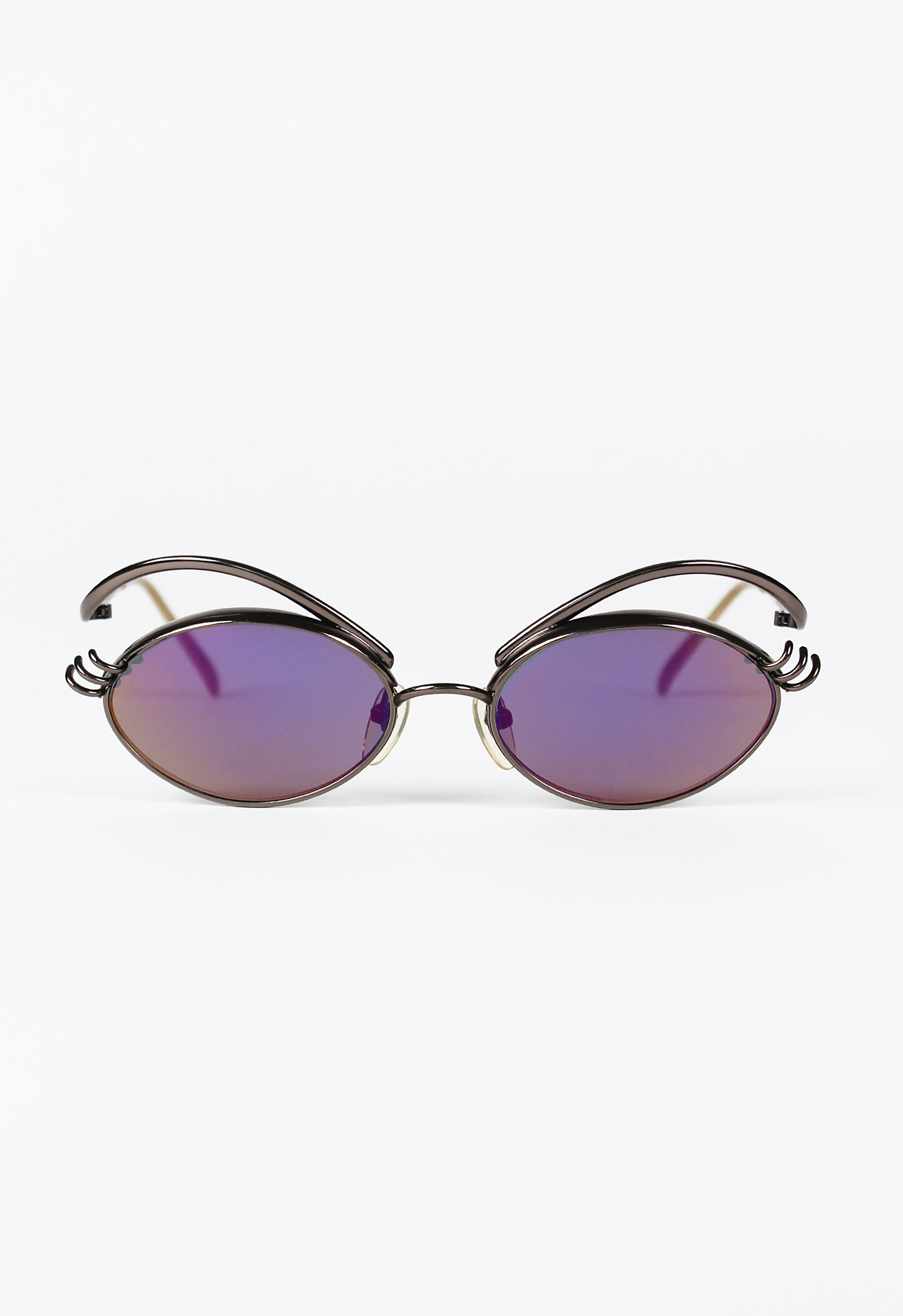 JEAN PAUL GAULTIER 1996 EYEBROWS & EYELASHES SUNGLASSES