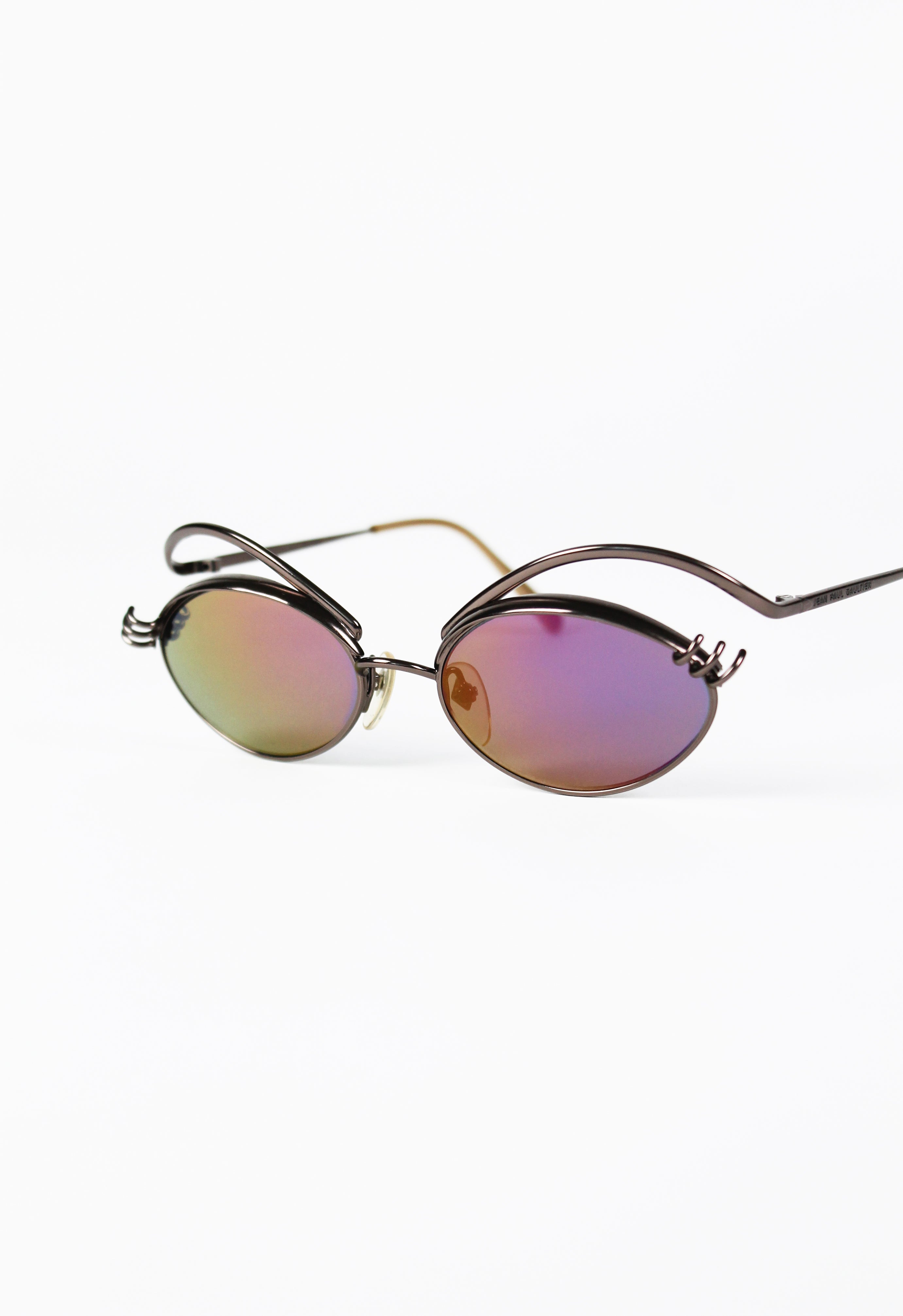 JEAN PAUL GAULTIER 1996 EYEBROWS & EYELASHES SUNGLASSES