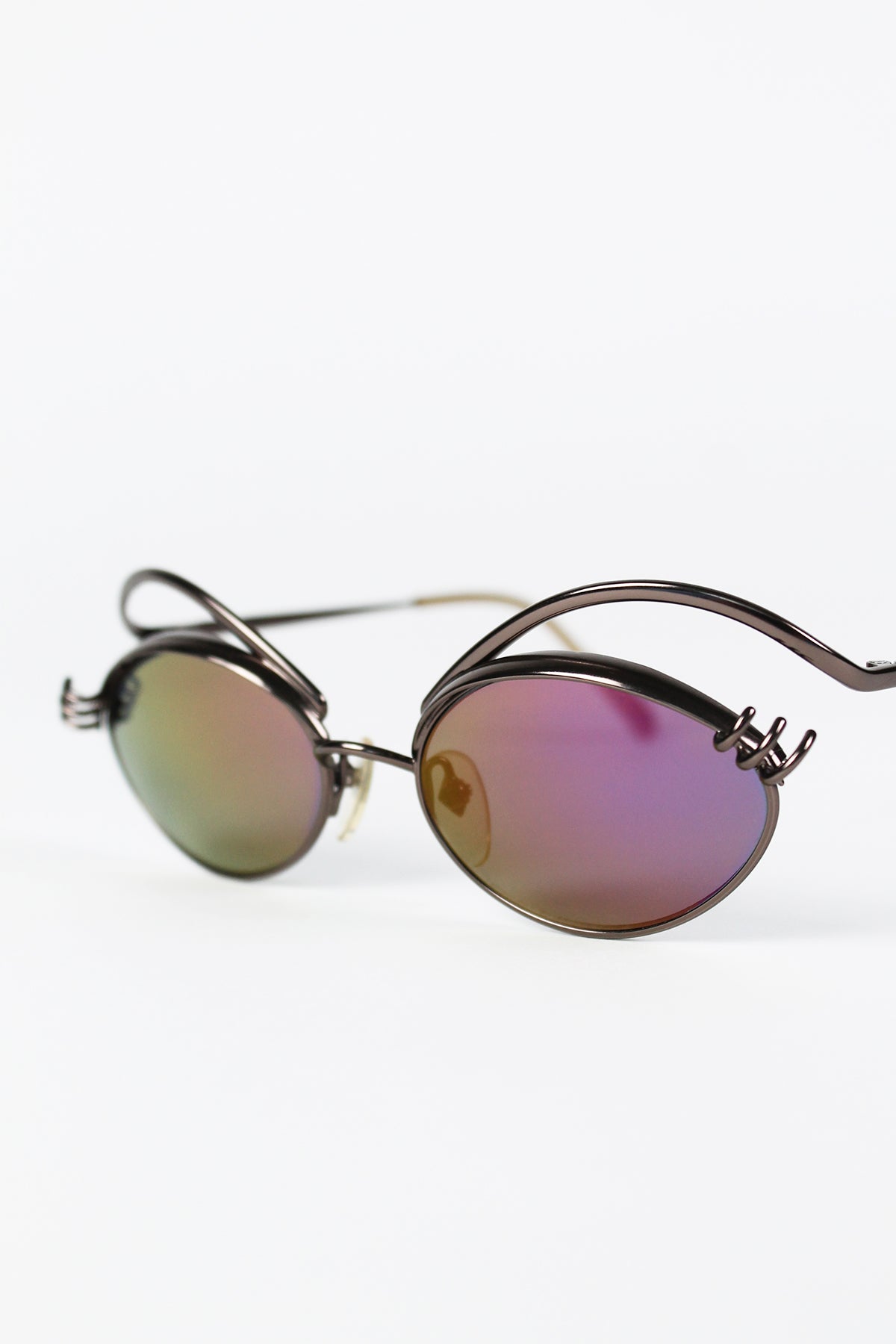 JEAN PAUL GAULTIER 1996 EYEBROWS & EYELASHES SUNGLASSES