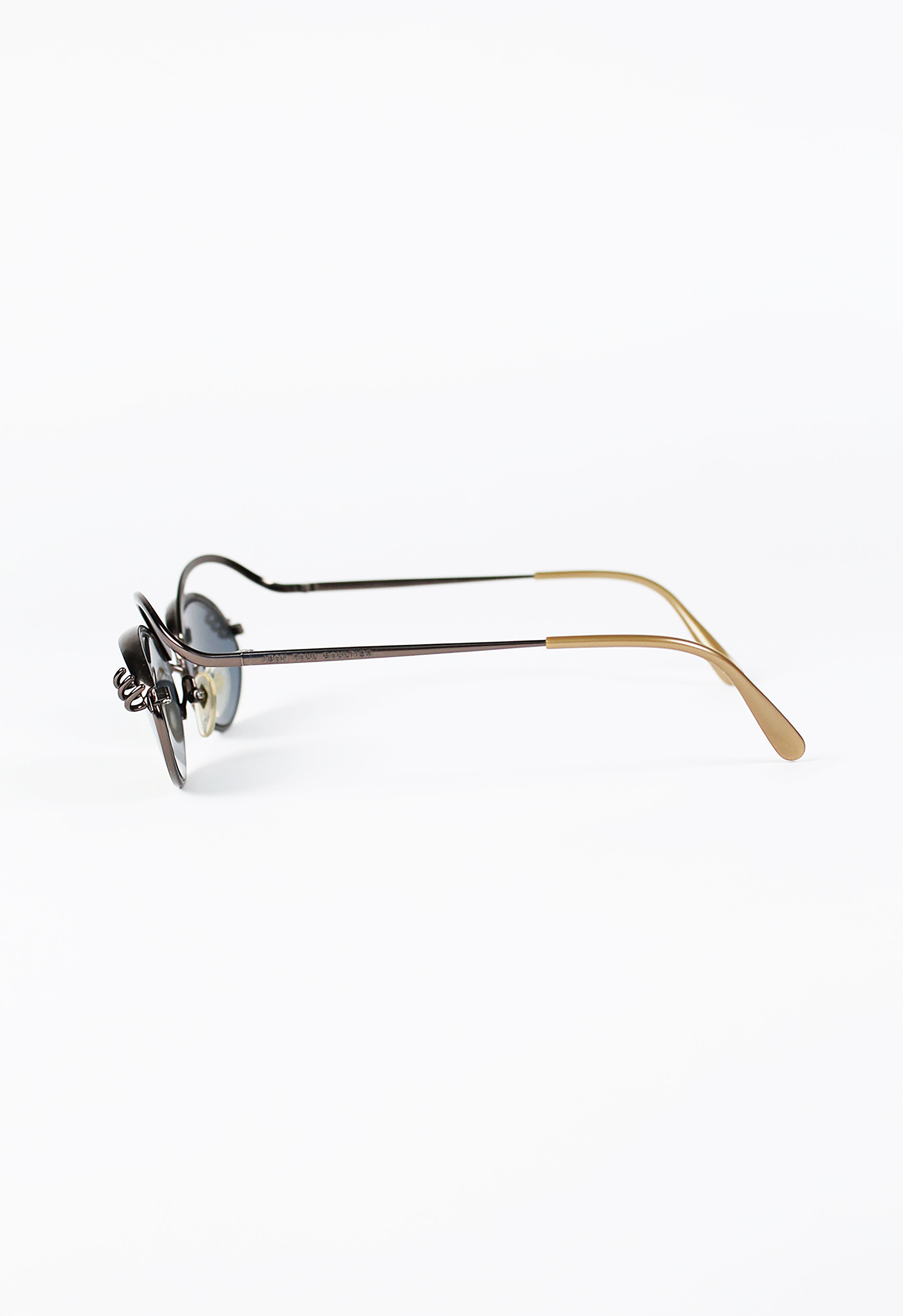 JEAN PAUL GAULTIER 1996 EYEBROWS & EYELASHES SUNGLASSES