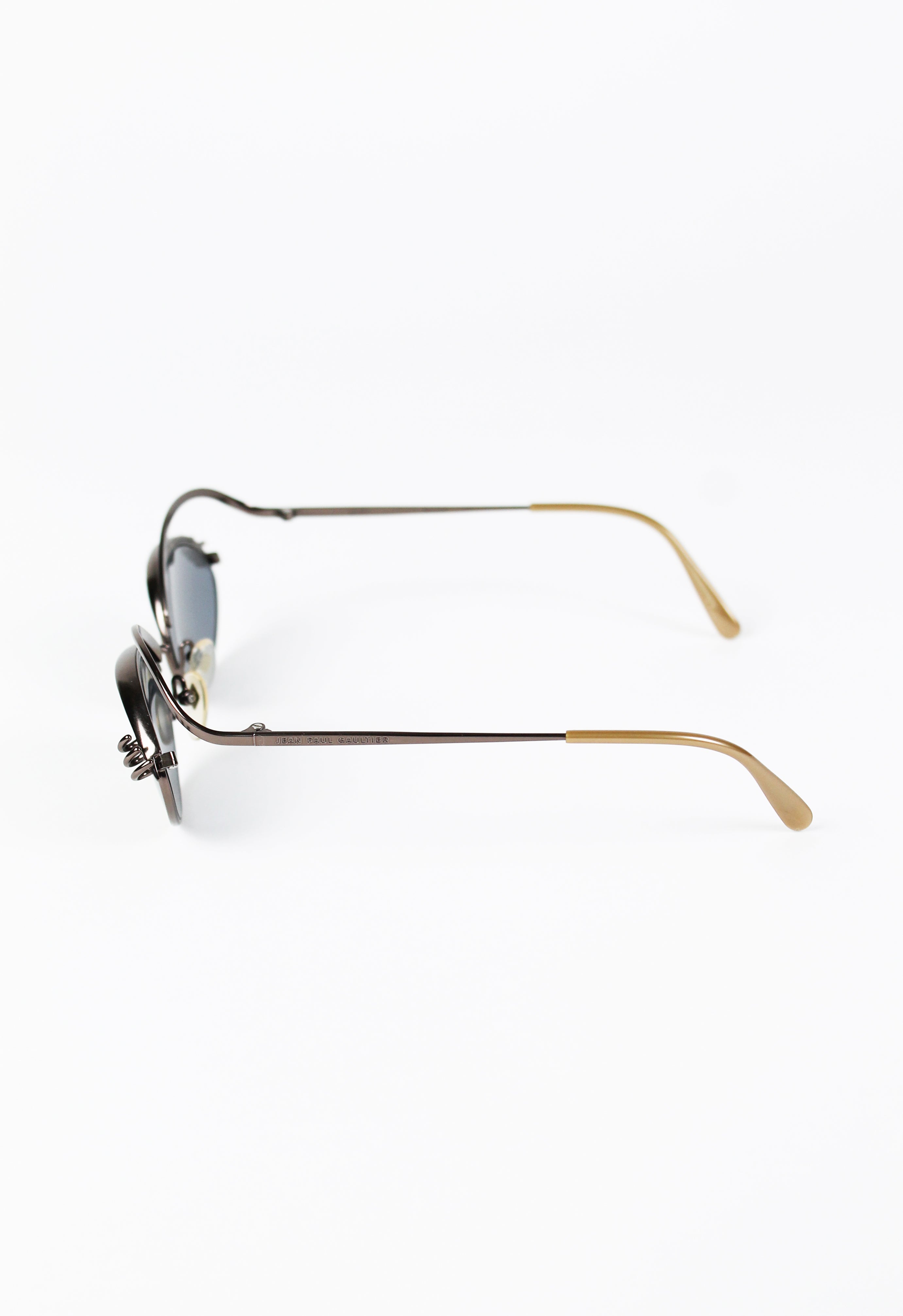 JEAN PAUL GAULTIER 1996 EYEBROWS & EYELASHES SUNGLASSES