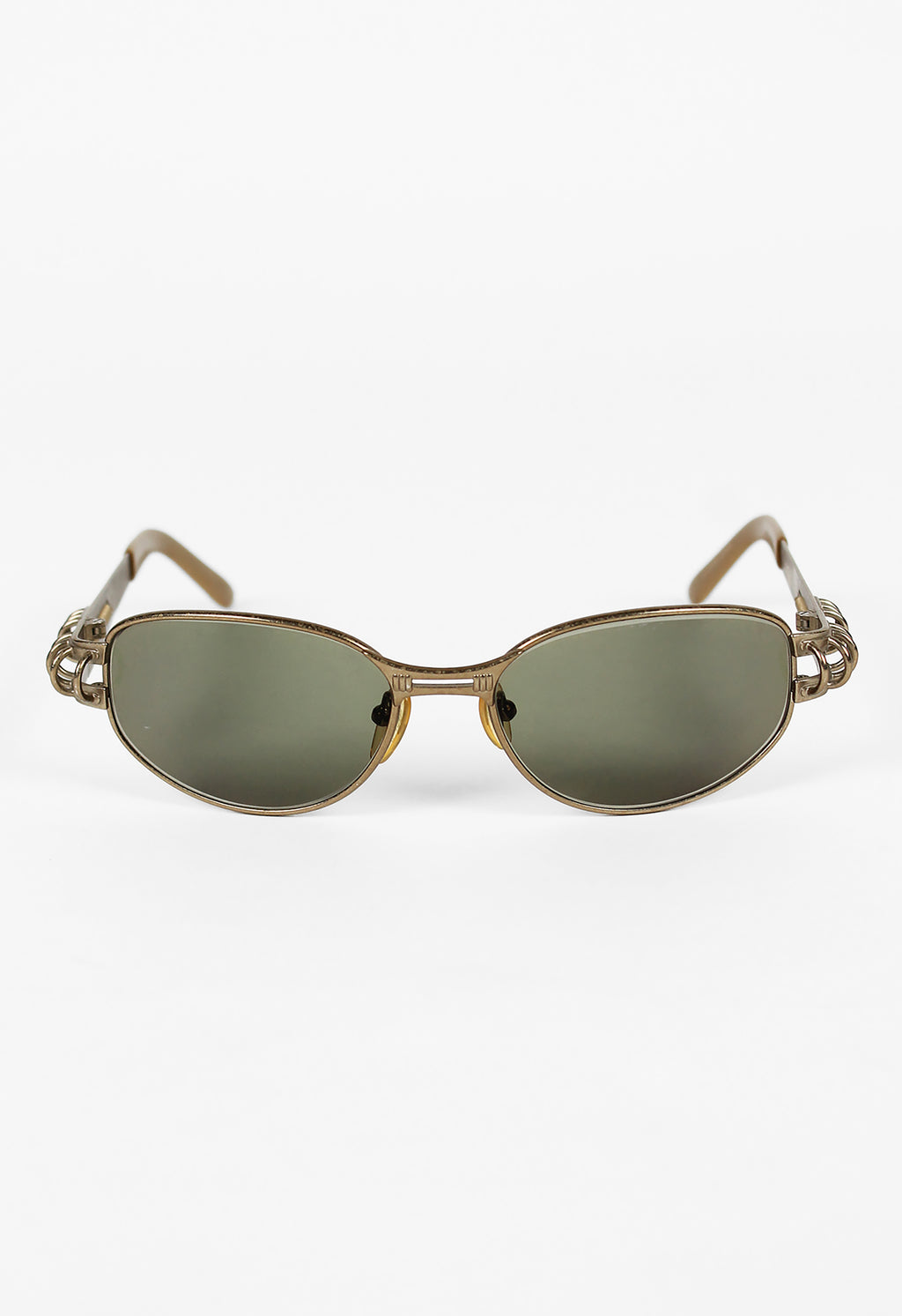 JEAN PAUL GAULTIER 1990'S SPRING AND HOOP PIERCING SUNGLASSES