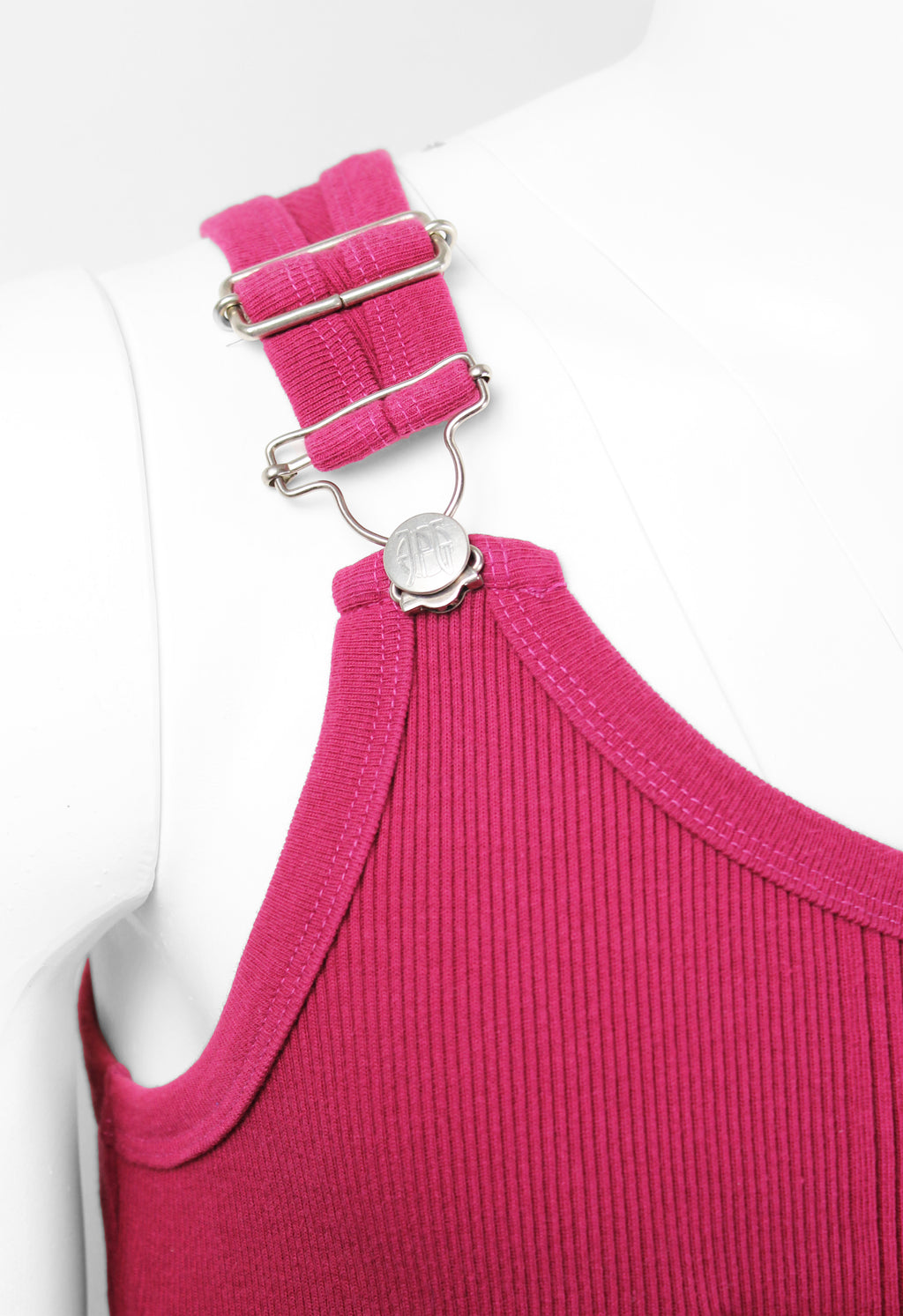 JEAN PAUL GAULTIER JPG DUNGAREE TANK TOP