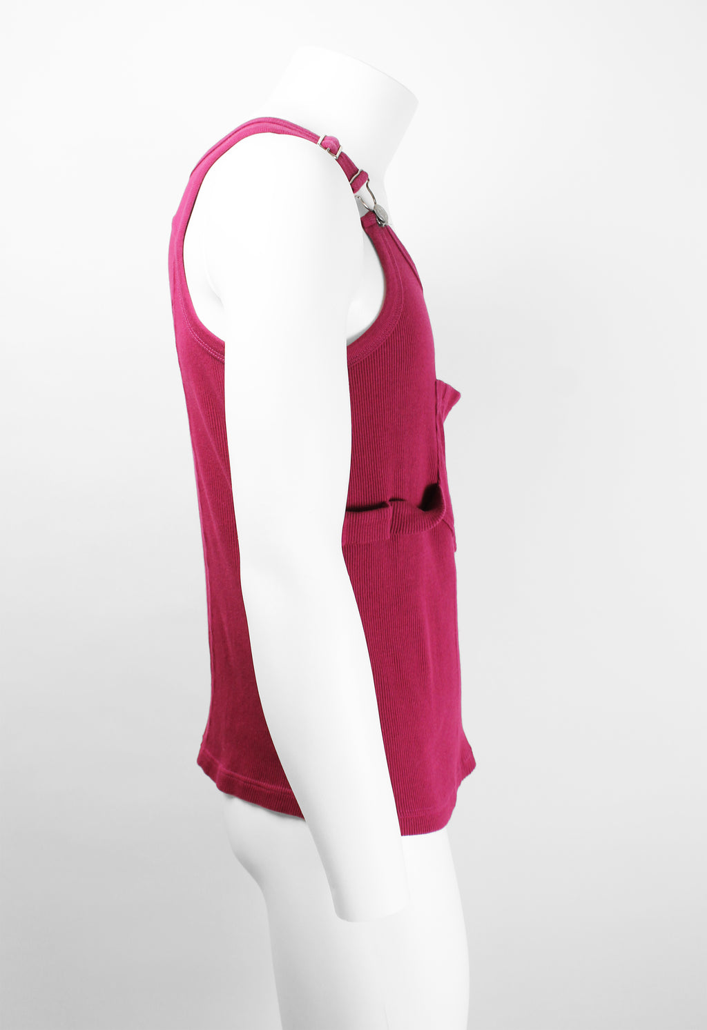 JEAN PAUL GAULTIER JPG DUNGAREE TANK TOP