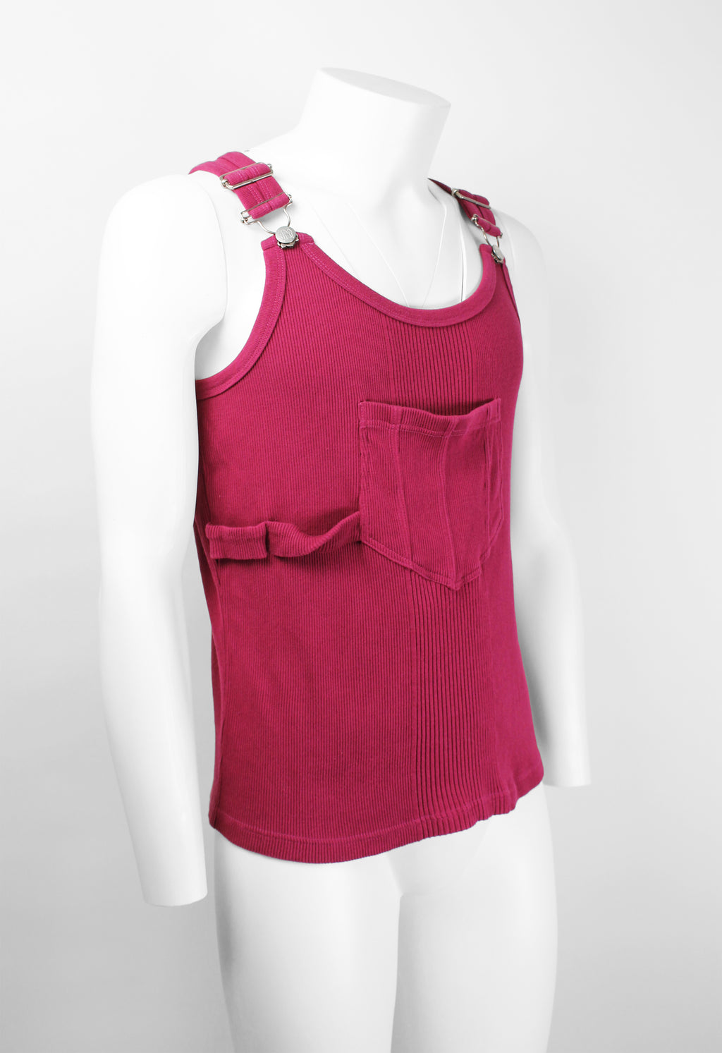 JEAN PAUL GAULTIER JPG DUNGAREE TANK TOP
