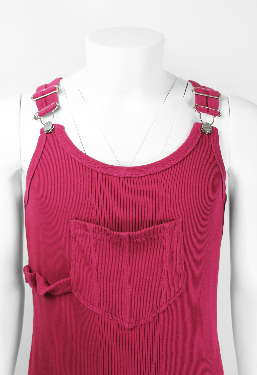 JEAN PAUL GAULTIER JPG DUNGAREE TANK TOP