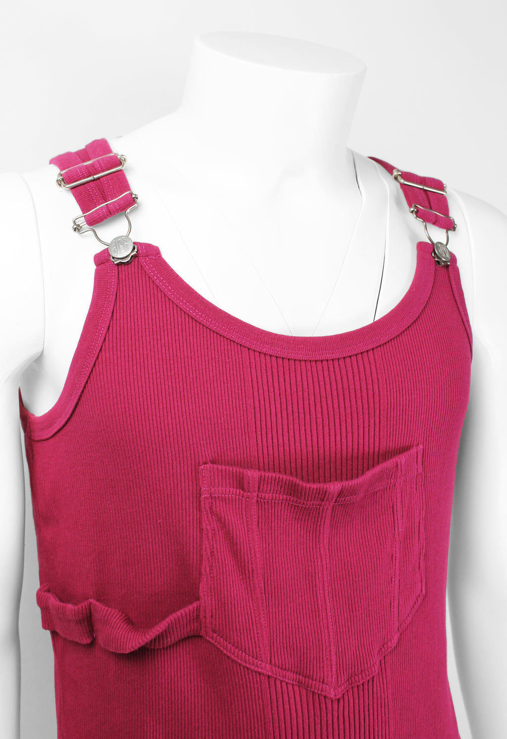 JEAN PAUL GAULTIER JPG DUNGAREE TANK TOP