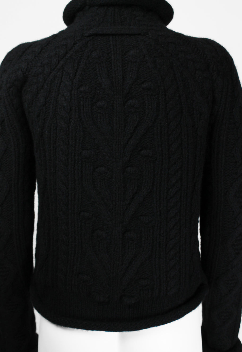 JEAN PAUL GAULTIER FW 1999 TUBE COLLAR CROPPED KNIT