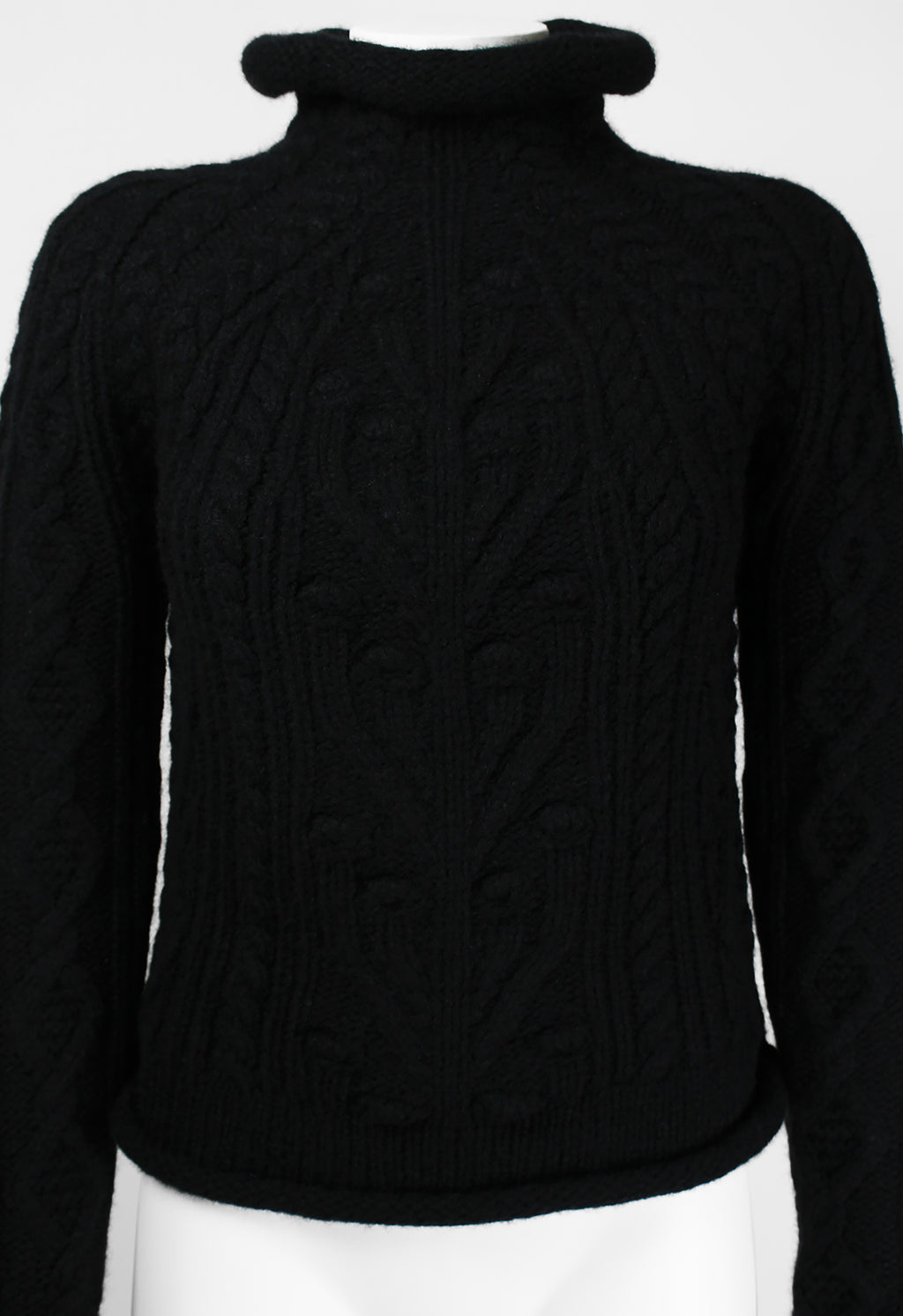 JEAN PAUL GAULTIER FW 1999 TUBE COLLAR CROPPED KNIT