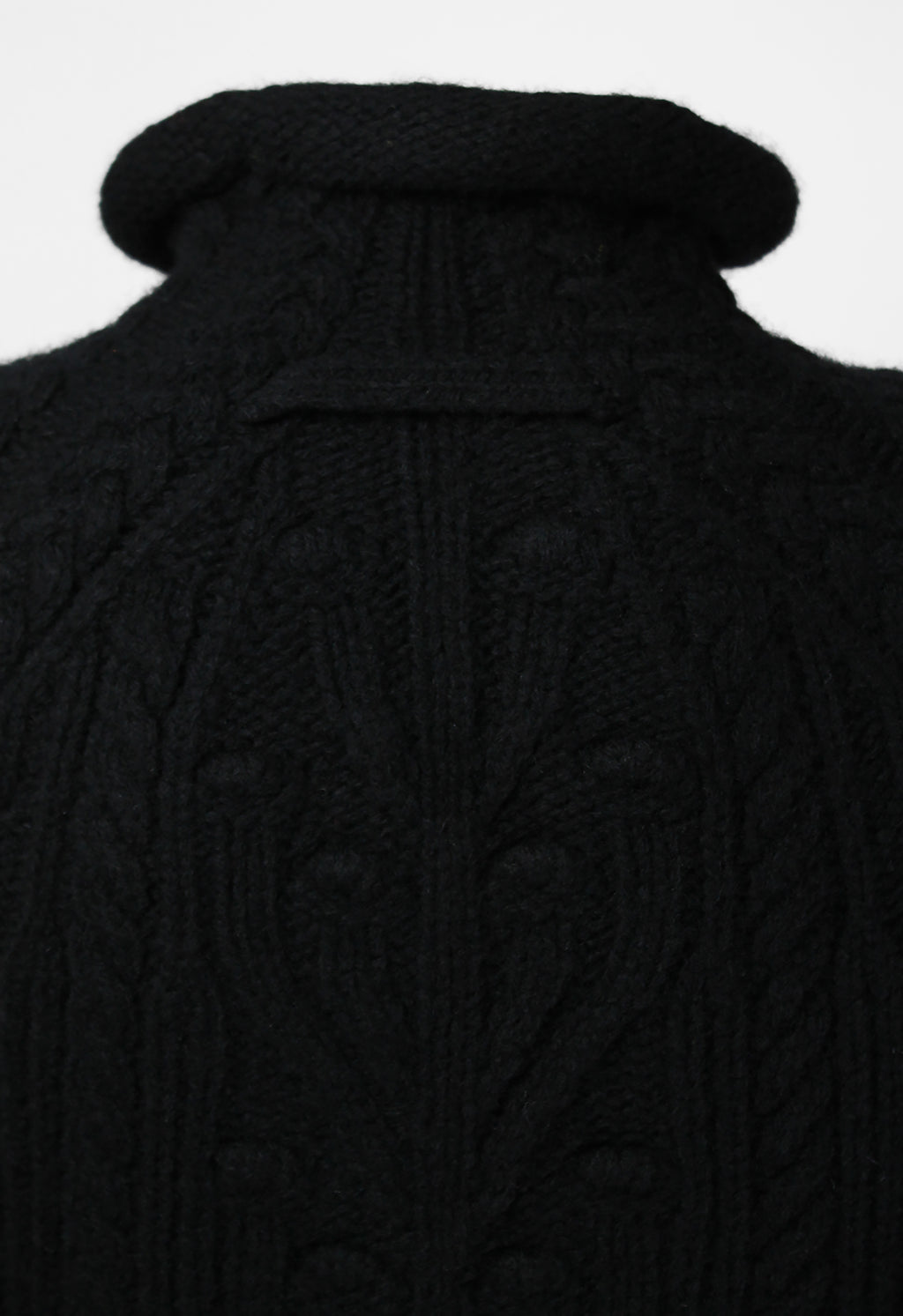 JEAN PAUL GAULTIER FW 1999 TUBE COLLAR CROPPED KNIT