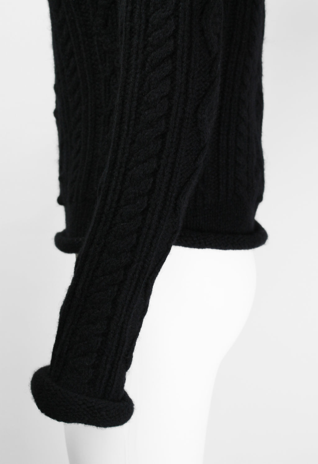 JEAN PAUL GAULTIER FW 1999 TUBE COLLAR CROPPED KNIT