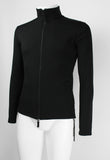 JEAN PAUL GAULTIER HOMME ZIP UP TRACK TOP WITH LACE-UP SIDES