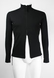 JEAN PAUL GAULTIER HOMME ZIP UP TRACK TOP WITH LACE-UP SIDES