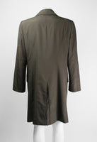 JEAN PAUL GAULTIER HOMME LONG ZIP UP SEAM DETAIL COAT