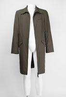 JEAN PAUL GAULTIER HOMME LONG ZIP UP SEAM DETAIL COAT