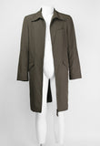 JEAN PAUL GAULTIER HOMME LONG ZIP UP SEAM DETAIL COAT