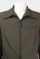 JEAN PAUL GAULTIER HOMME LONG ZIP UP SEAM DETAIL COAT