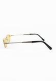 JEAN PAUL GAULTIER JPG 1990'S YELLOW TRANSPARENT SUNGLASSES