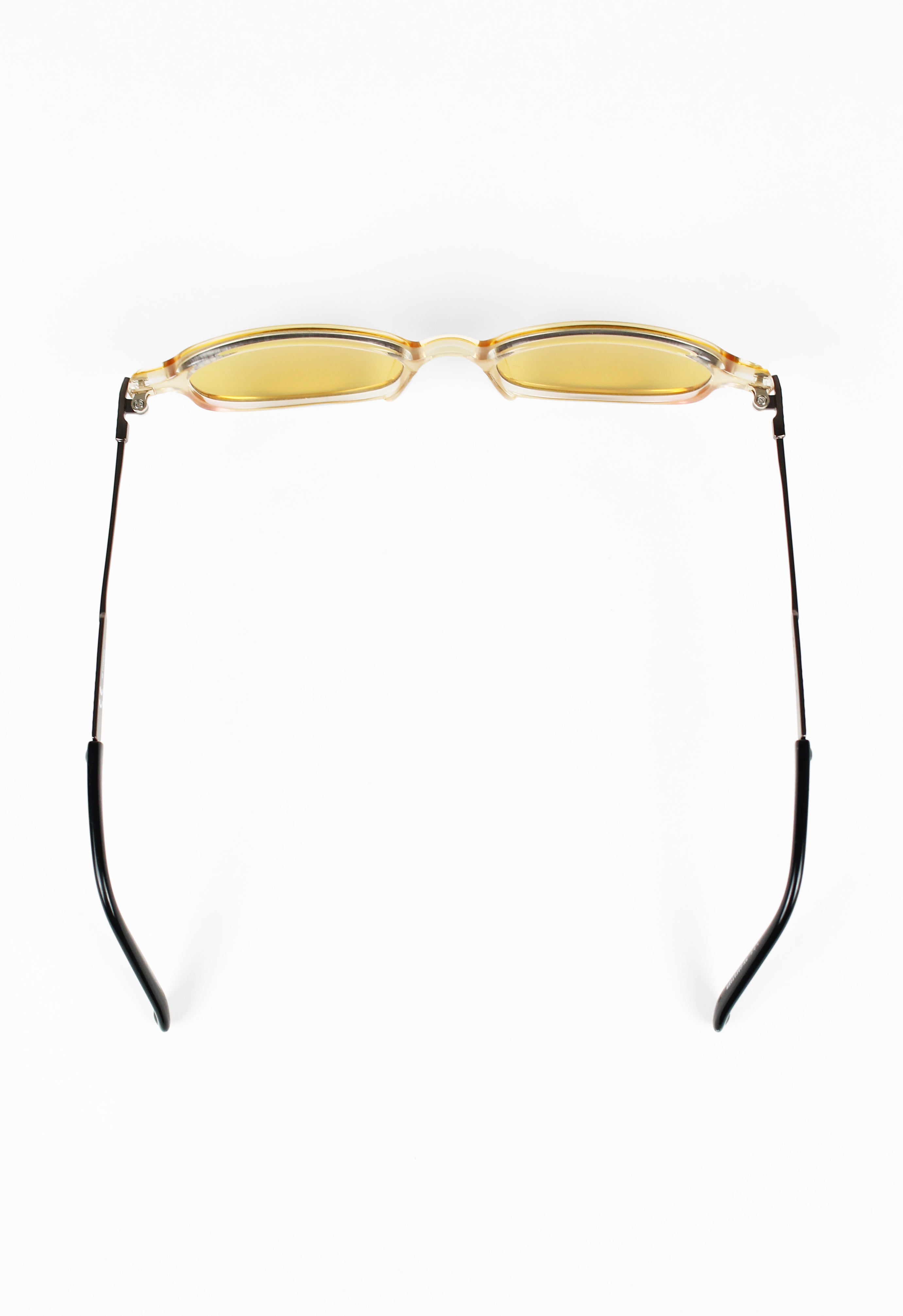 JEAN PAUL GAULTIER JPG 1990'S YELLOW TRANSPARENT SUNGLASSES